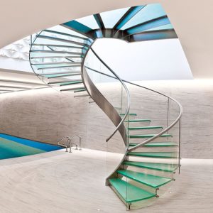 Escalier en verre Montpellier